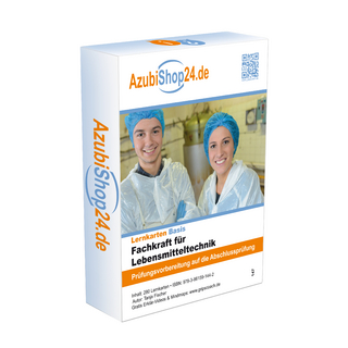 Fachkraft für Lebensmitteltechnik Prüfungsvorbereitung Lernkarten