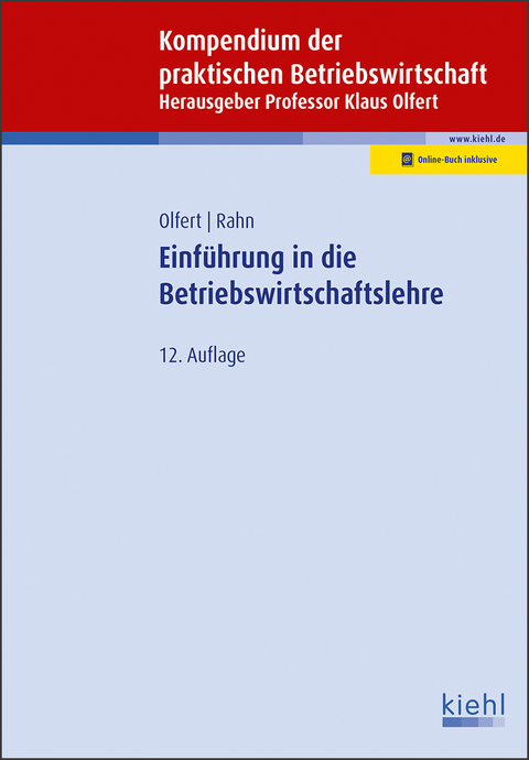 Einführung in die Betriebswirtschaftslehre - Horst-Joachim Rahn