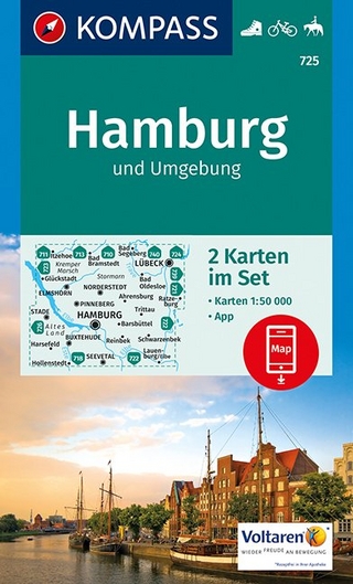 KOMPASS Wanderkarte Hamburg und Umgebung