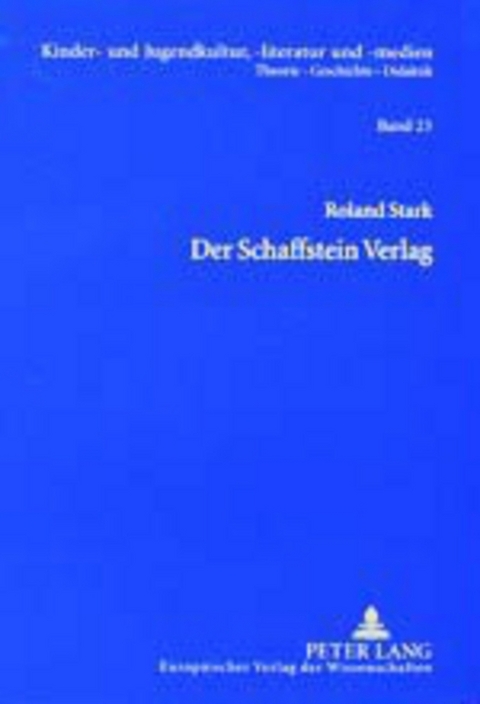Der Schaffstein Verlag - Roland Stark