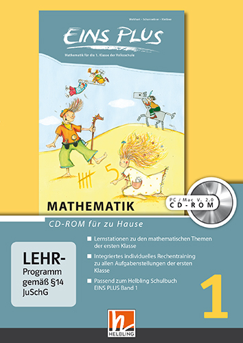 EINS PLUS 1. CD-ROM f&uuml;r zu Hause NEU - David Wohlhart, Michael Scharnreiter, Elisa Klei&szlig;ner