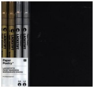 Lackmarker Set, Gold/Silber