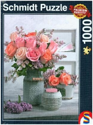 Landhausstil und Rosen (Puzzle)