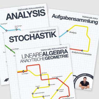 Mathematik Abitur Lernhefte Set inkl. Aufgabensammlung