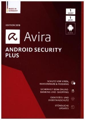 Avira Android Security Plus 2018 - 1 Gerät, 1 DVD-ROM