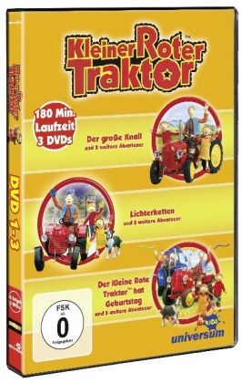 Kleiner roter Traktor Box, 3 DVDs
