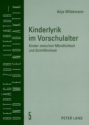 Kinderlyrik im Vorschulalter