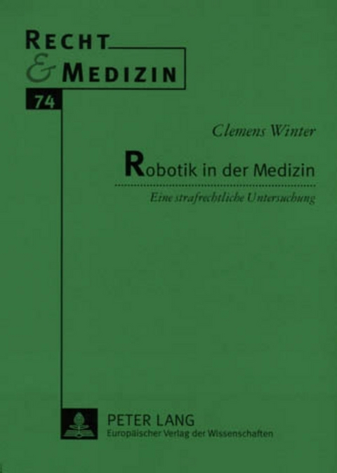 Robotik in der Medizin - Clemens Winter