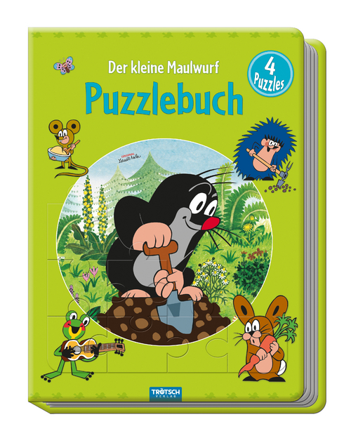 Tr&ouml;tsch Der kleine Maulwurf Puzzlebuch