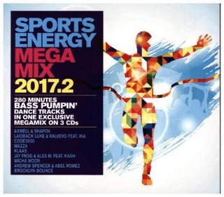 Sports Energy Megamix 2017.2, 3 Audio-CDs