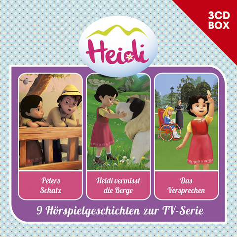 Heidi - 3-CD H&ouml;rspielbox (CGI). Box.2, 3 Audio-CDs