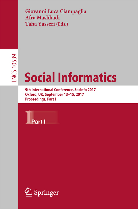 Social Informatics - 