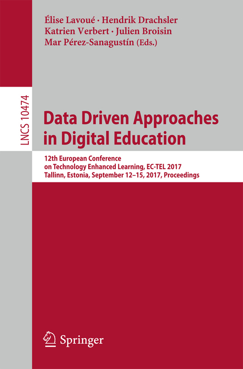 Data Driven Approaches in Digital Education - 