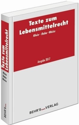 Texte zum Lebensmittelrecht