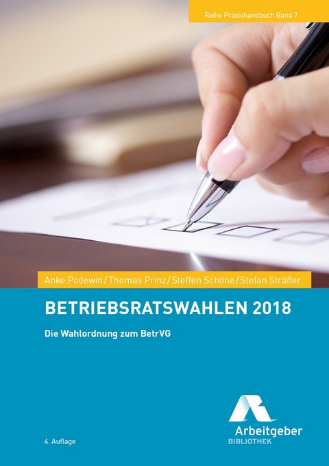 Betriebsratswahlen 2018 - Thomas Prinz, Anke Podewin, Steffen Sch&ouml;ne, Stefan Str&auml;&szlig;er