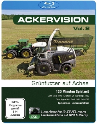 Ackervision - Gr&uuml;nfutter auf Achse. Vol.2, 1 Blu-ray