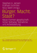 B&uuml;rger. Macht. Staat? - 