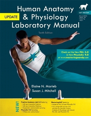 Human Anatomy & Physiology Laboratory Manual, Cat Version, Update Plus MasteringA&P with eText -- Access Card Package - Elaine N. Marieb, Susan J. Mitchell