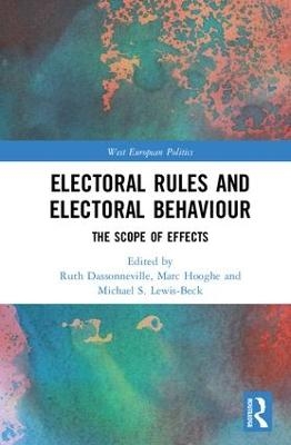Electoral Rules and Electoral Behaviour - 