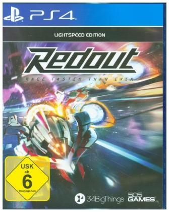 Redout, 1 PS4-Blu-ray Disc