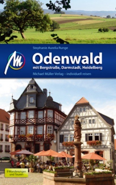 Odenwald mit Bergstra&szlig;e, Heidelberg, Darmstadt - Stephanie Aurelia Runge