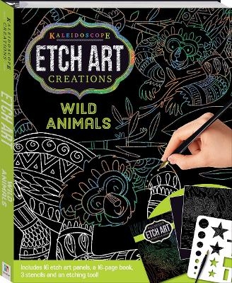 Kaleidoscope Etch Art Creations: Wild Animals - Hinkler Pty Ltd