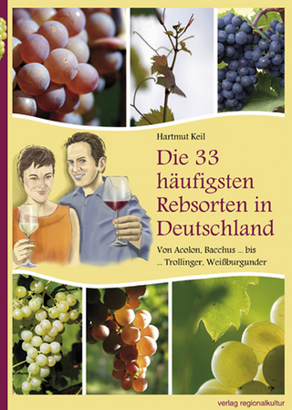 Die 33 häufigsten Rebsorten in Deutschland