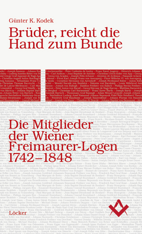 Br&uuml;der, reicht die Hand zum Bunde - G&uuml;nter K Kodek