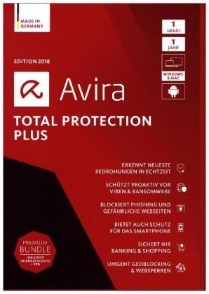 Avira Total Protection Plus 2018 - 1 Ger&auml;t, 1 DVD-ROM