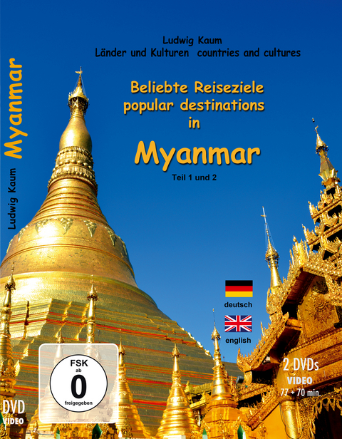 Beliebte Reiseziele in Myanmar, Teil 1 und 2, DVD