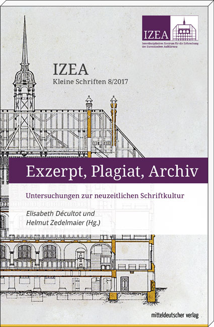Exzerpt, Plagiat, Archiv - 