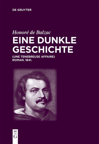 Honoré de Balzac, Eine dunkle Geschichte