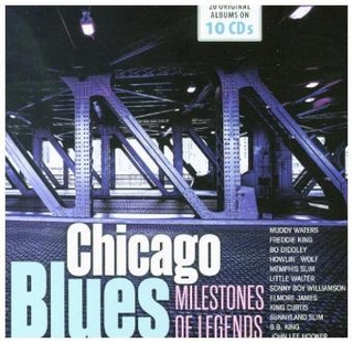 Chicago Blues - Milestones of Legends, 10 Audio-CDs