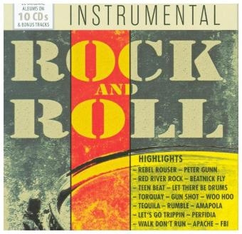 Instrumental Rock and Roll, 10 Audio-CDs -  Various