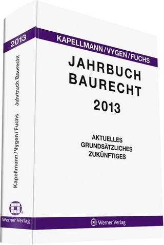 Jahrbuch Baurecht 2013