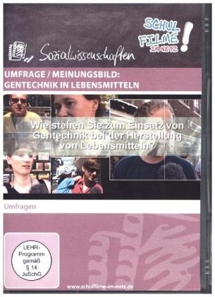 Umfrage / Meinungsbild: Gentechnik in Lebensmitteln, 1 DVD