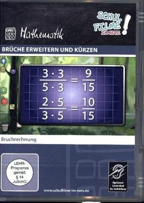 Brüche erweitern und kürzen, 1 DVD