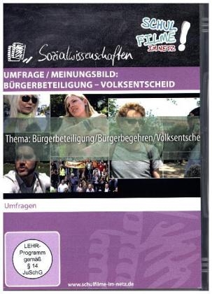 Umfrage / Meinungsbild: Bürgerbeteiligung - Volksentscheid, 1 DVD