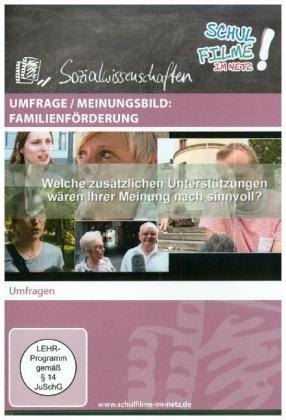 Umfrage / Meinungsbild: Familienförderung, 1 DVD