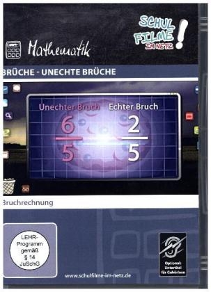 Brüche - unechte Brüche, 1 DVD