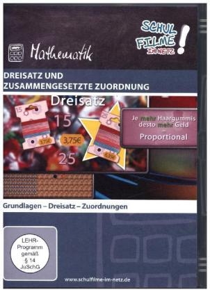 Dreisatz und zusammengesetzte Zuordnung, 1 DVD