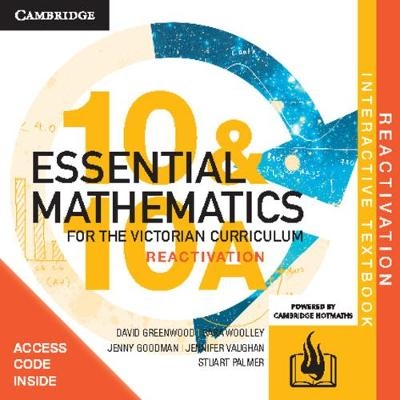 Essential Mathematics for the Victorian Curriculum Year 10 Reactivation (Card) - David Greenwood, Sarah Woolley, Jennifer Vaughan, Jennifer Goodman,  Cambridge HOTmaths