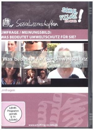Umfrage / Meinungsbild: Was bedeutet Umweltschutz für Sie?, 1 DVD