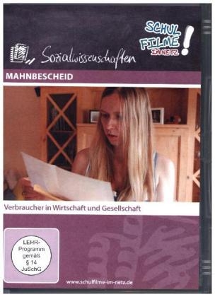 Mahnbescheid, 1 DVD