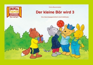 Der kleine Bär wird 3 / Kamishibai Bildkarten