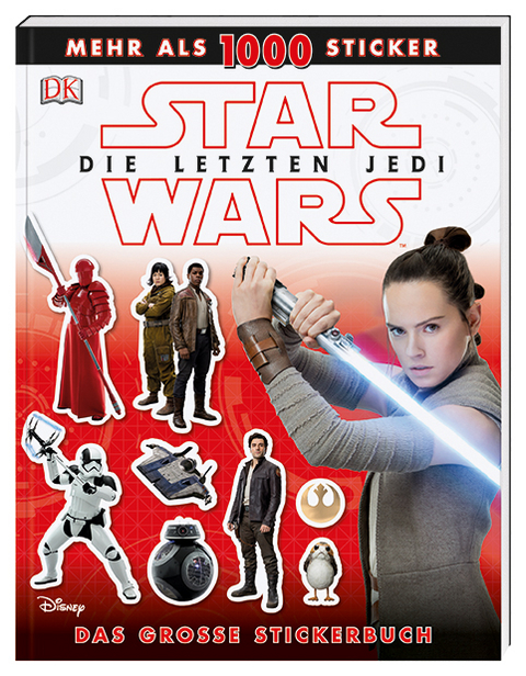 Star Wars&trade; Die letzten Jedi. Das gro&szlig;e Stickerbuch