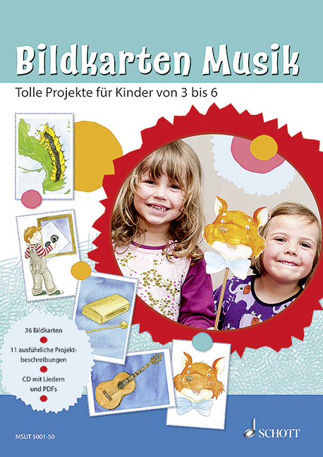 Bildkarten Musik - Karoline Braun, Renate Fischer, Micaela Gr&uuml;ner, Doris Hamann, Susanne Peter, Sabine Anni Schmid, Ulrike Schrott, Rebecca Voss, Birga Wendland, Ruth W&ouml;rner