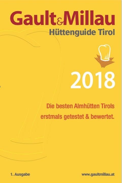 Gault&Millau H&uuml;ttenguide Tirol 2018 - Martina und Karl Hohenlohe