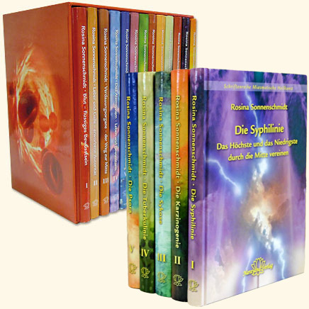 Komplettset der Schriftenreihen Organ-Konflikt-Heilung UND Miasmatische Heilkunst in 17 B&auml;nden - Rosina Sonnenschmidt
