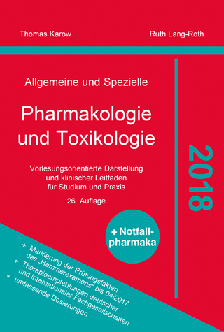 Allgemeine und Spezielle Pharmakologie und Toxikologie 2018